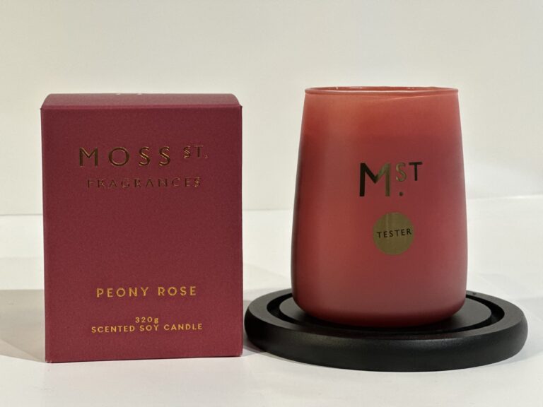 Peony Rose Scented Soy Candle - 320gm